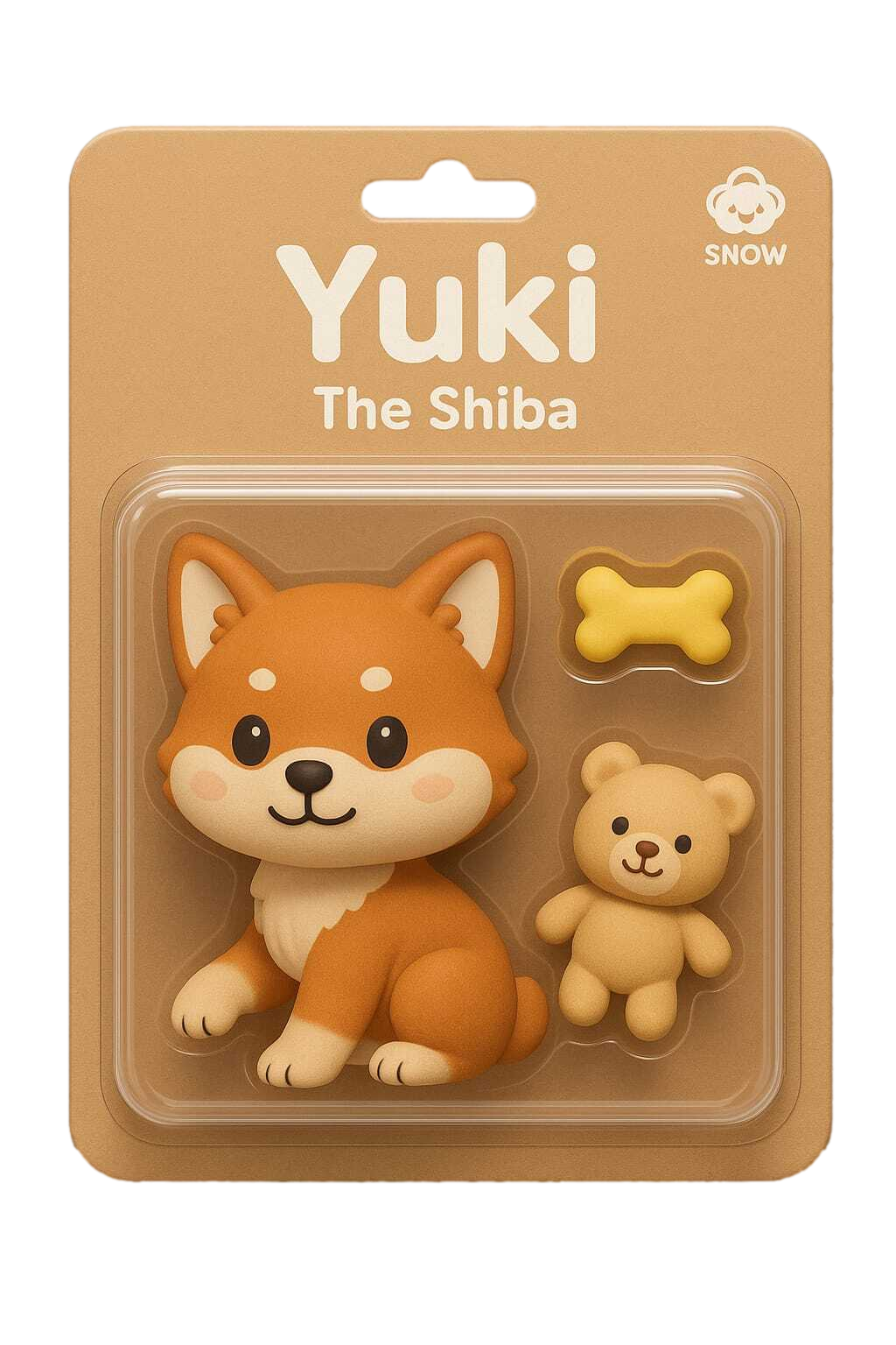 Yuki the Shiba Inu toy figure